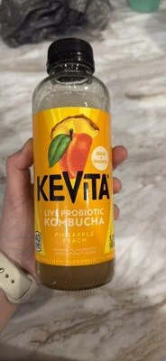 KeVita LIVE PROBIOTIC KOMBUCHA PINEAPPLE PEACH