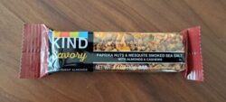 Kind Paprika Nuts & Mesquite Smoked Sea Salt With Almonds & Cashews Bar