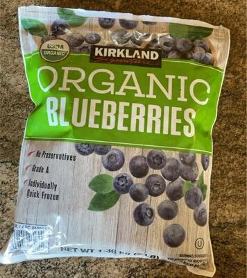 Kirkland Signature Organic blueberries