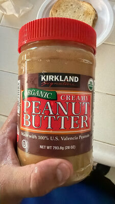 Kirkland Organic Creamy Peanut Butter