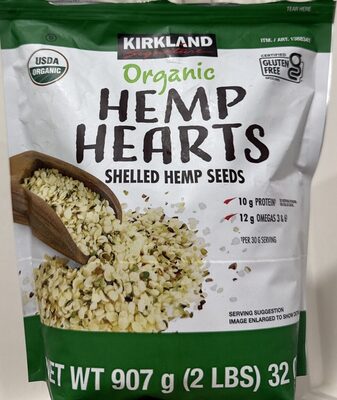 Kirkland Organic Hemp Hearts Shelled Hemp Seeds
