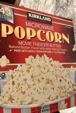 Kirkland Signature Microwave Popcorn Movie Theater Butter