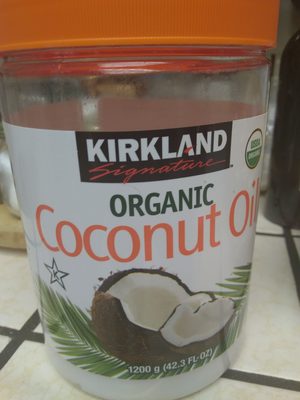Kirkland Signature Organic coconut oil cold pressed unrefined