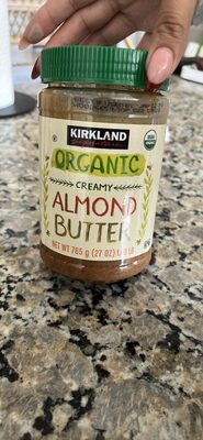 Kirkland Signature Organic Creamy Almond Butter