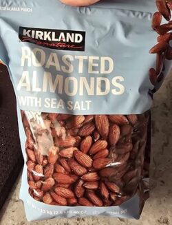Kirkland Signature Roasted Almonds with Sea Salt
