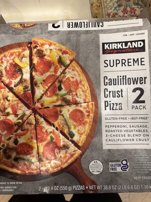 Kirkland Signature Supreme Cauliflower Crust Pizza