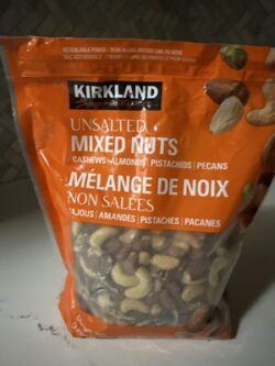 KIRKLAND signature UNSALTED MIXED NUTS
