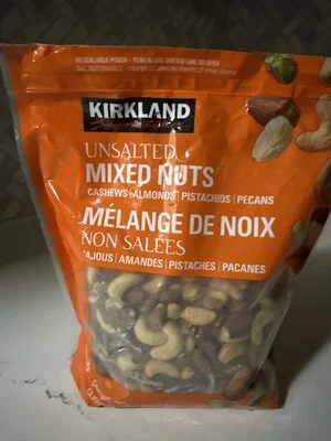 Kirkland Signature UNSALTED MIXED NUTS
