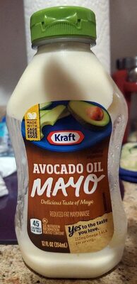 Kraft Mayo with Avocado Oil Reduced Fat Mayonnaise