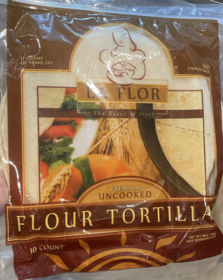 La Flor Flour Tortilla