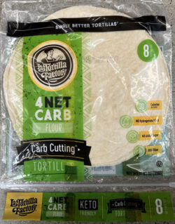 La Tortilla Factory 4 Net Carb Flour Carb Cutting Tortillas