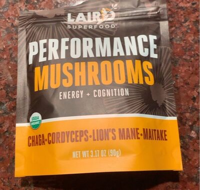Laird Superfood Organic Performance Mushrooms