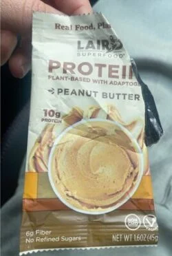 Laird Superfood Protein + Adaptogens Superfood Bar Peanut Butter