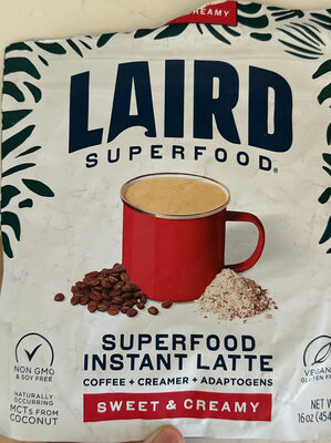 Laird Superfood Superfood Instant Latte