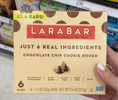 Larabar Chocolate Chip Cookie Dough Bars