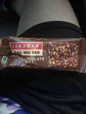 LÄRABAR TRAIL MIX BAR DARK CHOCOLATE PEANUT BAKED NUT BAR
