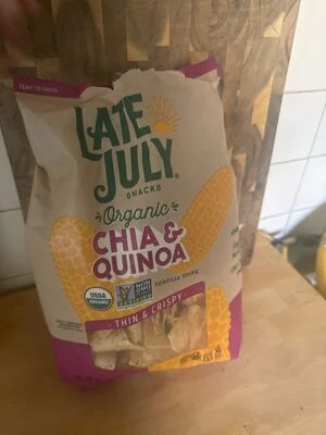 Late July Organic Chia & Quinoa Restaurant Style Tortilla Chips