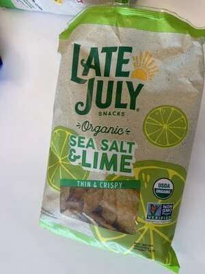 Late July Organic Sea Salt & Lime Thin & Crispy