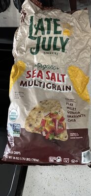 Late July Snacks Organic Sea Salt Multigrain