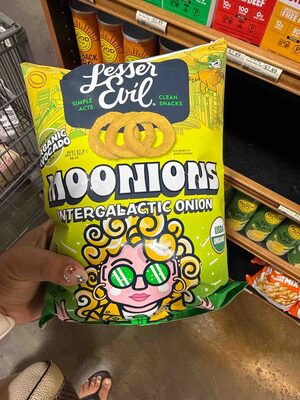Lesser Evil Moonions Intergalactic Onion Organic