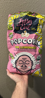 Lesser Evil Popcorn Pink Lemonade