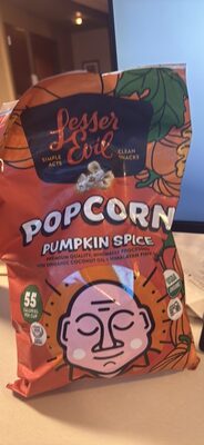 Lesser Evil Popcorn Pumpkin Spice