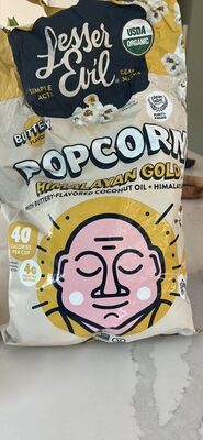 Lesser Evil Snacks Popcorn