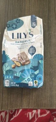 Lily's Hazelnut Milk Chocolate Style Bar