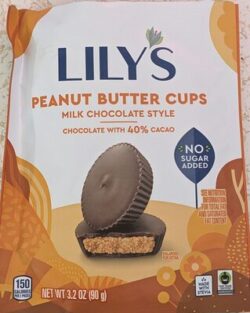 Lily's Milk Chocolate Style Peanut Butter Cups