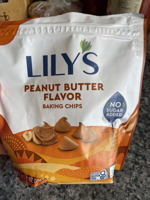 Lily's Peanut Butter Flavor Baking Chips