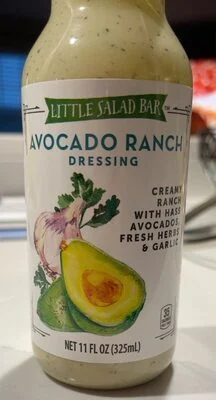 LITTLE SALAD BAR AVOCADO RANCH DRESSING