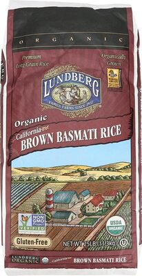 Lundberg Family Farms Organic California Brown Basmati Rice