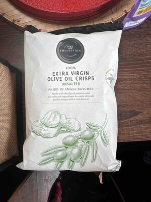 M&S Collection 100% Extra Virgin Olive Oil Crisps