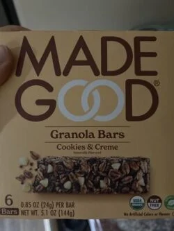 Made Good Cookies & Creme Granola Bars