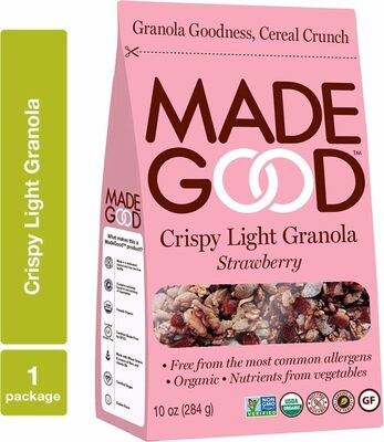Made Good Organic Crispy Light Granola Strawberry