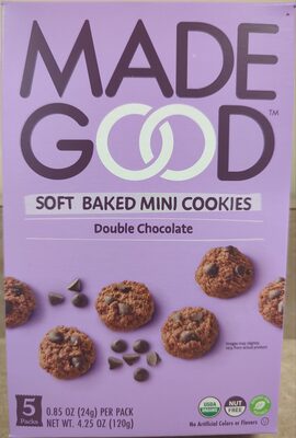 Made Good Soft Baked Mini Cookies Double Chocolate