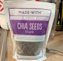 Made With Organic chia seeds black