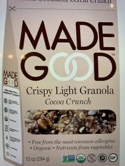 MADEGOOD Organic Crispy Light Granola Cocoa Crunch