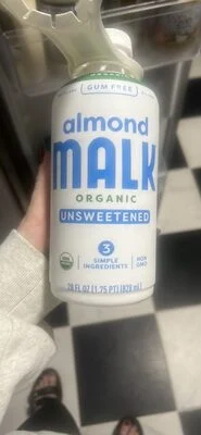 MALK Organics almond MALK organic unsweetened