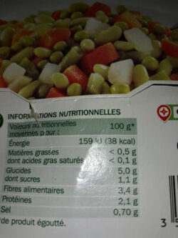 Marque Repère Macédoine de légumes