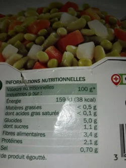 Marque Repère Macédoine de légumes