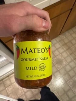 Mateo's Gourmet Salsa Mild