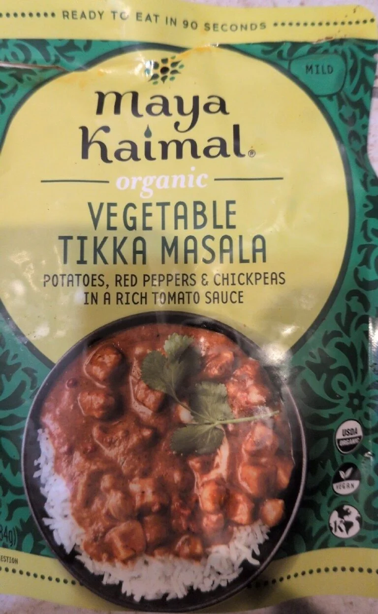 Maya Kaimal vegetable tikka masala
