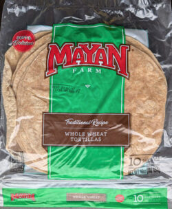 Mayan Farm Whole Wheat Tortillas