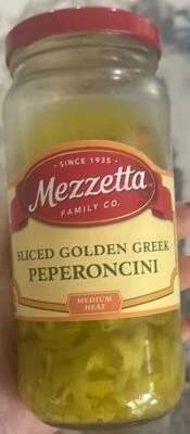 Mezzetta Sliced Golden Greek Peperoncini