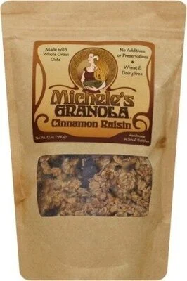 Michele's GRANOLA Granola, Cinnamon Raisin