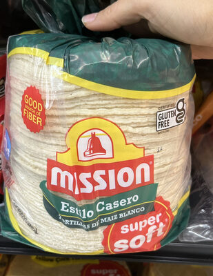 Mission Estilo Casero Tortillas de Maiz Blanco