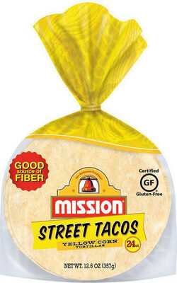 Mission Street Tacos Yellow Corn Tortillas