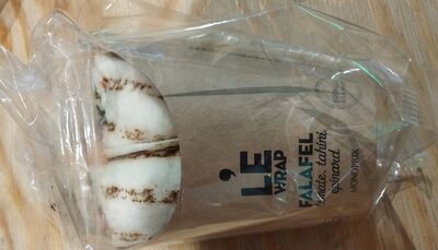 Monoprix Le Wrap falafel tomate tahini épinard