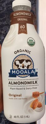 Mooala organic almond milk